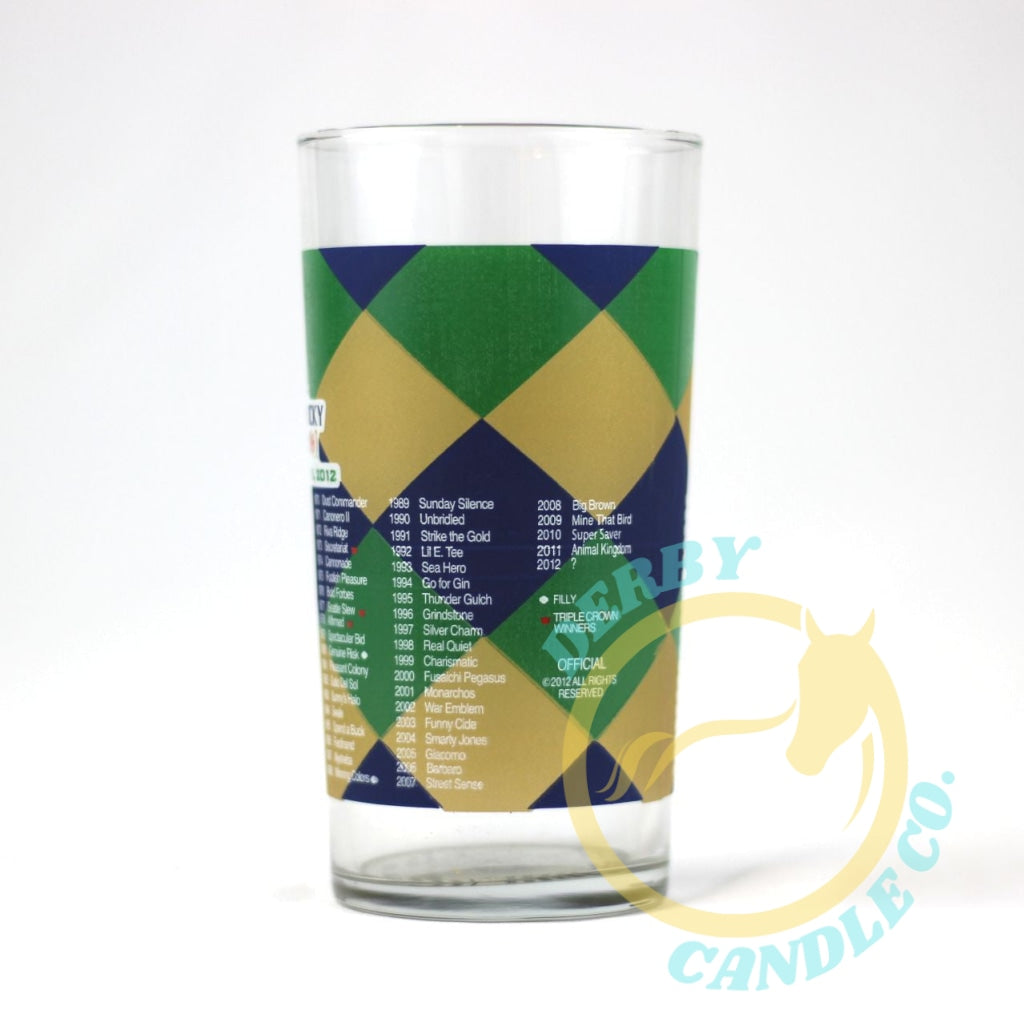 2012 Kentucky Derby Mint Julep Glass