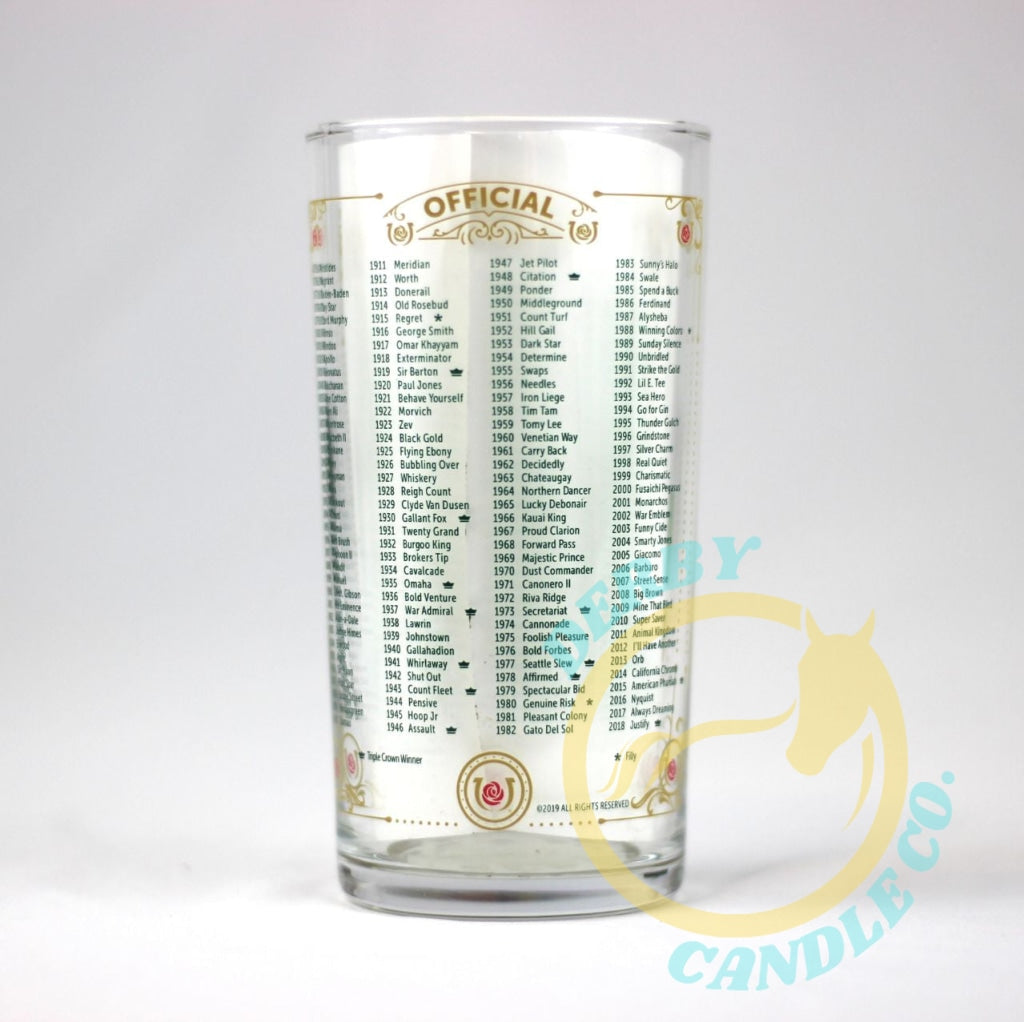 2019 Kentucky Derby Mint Julep Glass